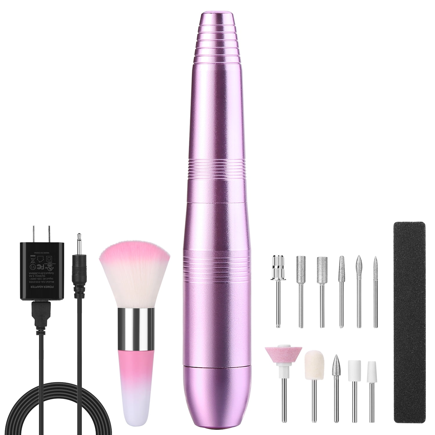 Nail Drill Set, Electric Nail Drill Kit Portable and Professional Nail