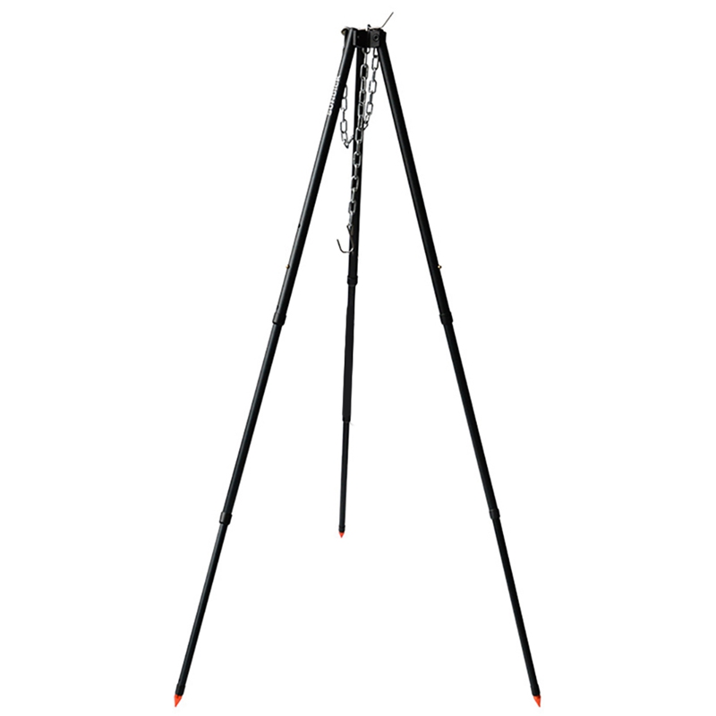 Camping Tripod Portable Outdoor Cooking Tripod Adjustable Grill Tripod