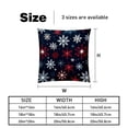 thumbnail image 5 of Snowflake Inserts Set of 2 - 16x16, 18x18, 20x20 Inches - Unique Patterns for Pillows Covers, Bed Pillow, Throw Pillows - Great for All Occasions, 5 of 6