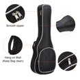 thumbnail image 4 of Unique Bargains Ukulele Case 23 Inch Ukulele Bag Single Shoulder Backpack with Adjustable Straps Black White, 4 of 4
