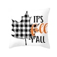 thumbnail image 3 of Clearance! Set of 4 Fall Pillow Covers 18x18 Inch Thanksgiving Black White Plaid Linen Rustic Farmhouse Pillow Covers for Sofa Couch Fall Decorations Throw Pillow Covers, 3 of 10