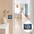 thumbnail image 7 of Yayeee Toggle Light Switch Wall Plate 2-Gang 4.56"x4.48" Decorative Outlet Cover, Crystal Moon, 7 of 7