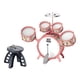 thumbnail image 5 of Juego de batería para niños con baquetas, juguete sensorial educativo de aprendizaje temprano para niños rosa, 5 of 9