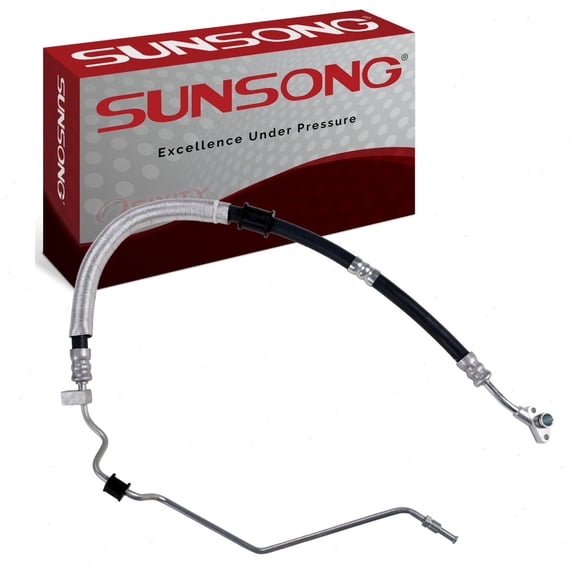Sunsong Power Steering Pressure Line Hose compatible with Honda Odyssey 2008-2010