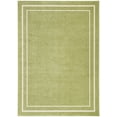thumbnail image 2 of Nourison Essentials Indoor/Outdoor Green Ivory 5' x 7' Area Rug, (5x7), 2 of 9