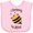 AD-Pink, variant on Inktastic I Belong to Jesus Boys or Girls Baby Bib