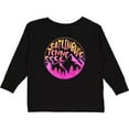 thumbnail image 3 of Inktastic Gatlinburg, Tennessee- Mountains in Sunrise Colors Boys or Girls Long Sleeve Toddler T-Shirt, 3 of 5