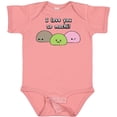 thumbnail image 3 of Inktastic I Love You So Mochi Boys or Girls Baby Bodysuit, 3 of 5