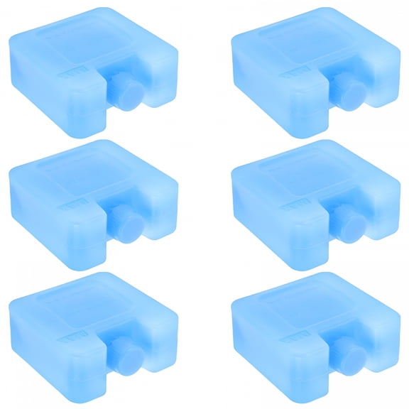 ACDANC 6Pcs Household Ice Cooling Pack Reusable Ice Packs for Household Coolers Air Cooler Ice Box Portable Small Refrigerator Ice Pack Small Freezer Packs Small Ice Packs