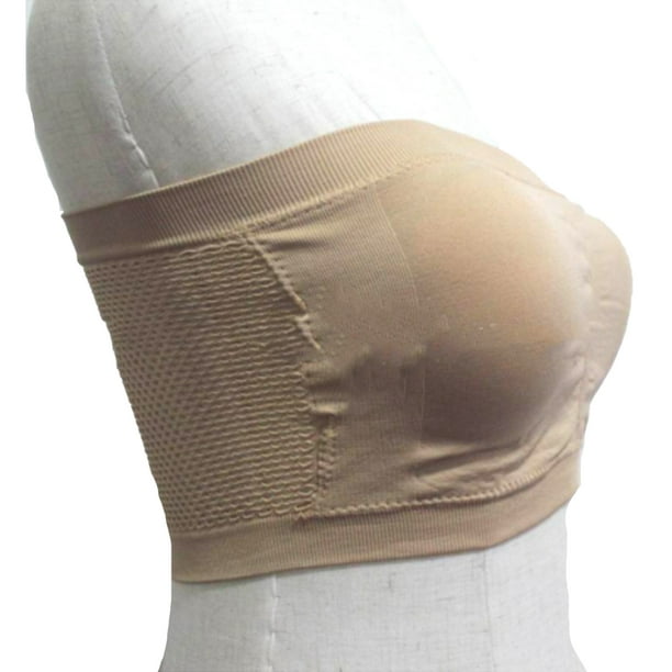 Wireless Bra Strapless Bras Bandeau Padded Seamless Underwear