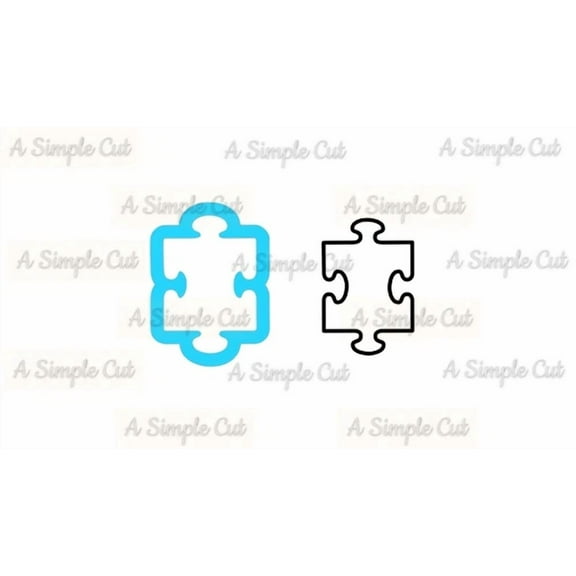 Puzzle Piece Cookie Cutter