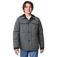 thumbnail image 2 of Free Country Boys' Trail Puffer Hoodie Shacket Evergreen S, 2 of 4