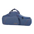 thumbnail image 1 of Mochila para saxofones kusrkot FORRO interior de 2 cm Estuche de viaje ligero exterior azul, 1 of 8