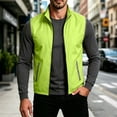 thumbnail image 2 of Thousandth Men's Lightweight Zip Up Outdoor Vest Sleeveless Windproof Golf Tops Travel Outerwear Gilet with Reflective Trim, 2 of 8