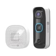 thumbnail image 1 of Timbre y timbre con vídeo inalámbrico Swann Buddy4K UHD | Sin tarifa mensual | Vista ultra amplia de 165° | Análisis inteligente | Audio bidireccional | Visión nocturna | Fácil instalación | Vigilanci, 1 of 5
