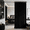 Black, variant on SMILETIME Velvet Curtains with Grommet 104” Wide, 84”/96”/108” Length, Super Soft Privacy Noise Reducing Light Blocking Velvet drapes for Living Room Bedroom, 1 Panel