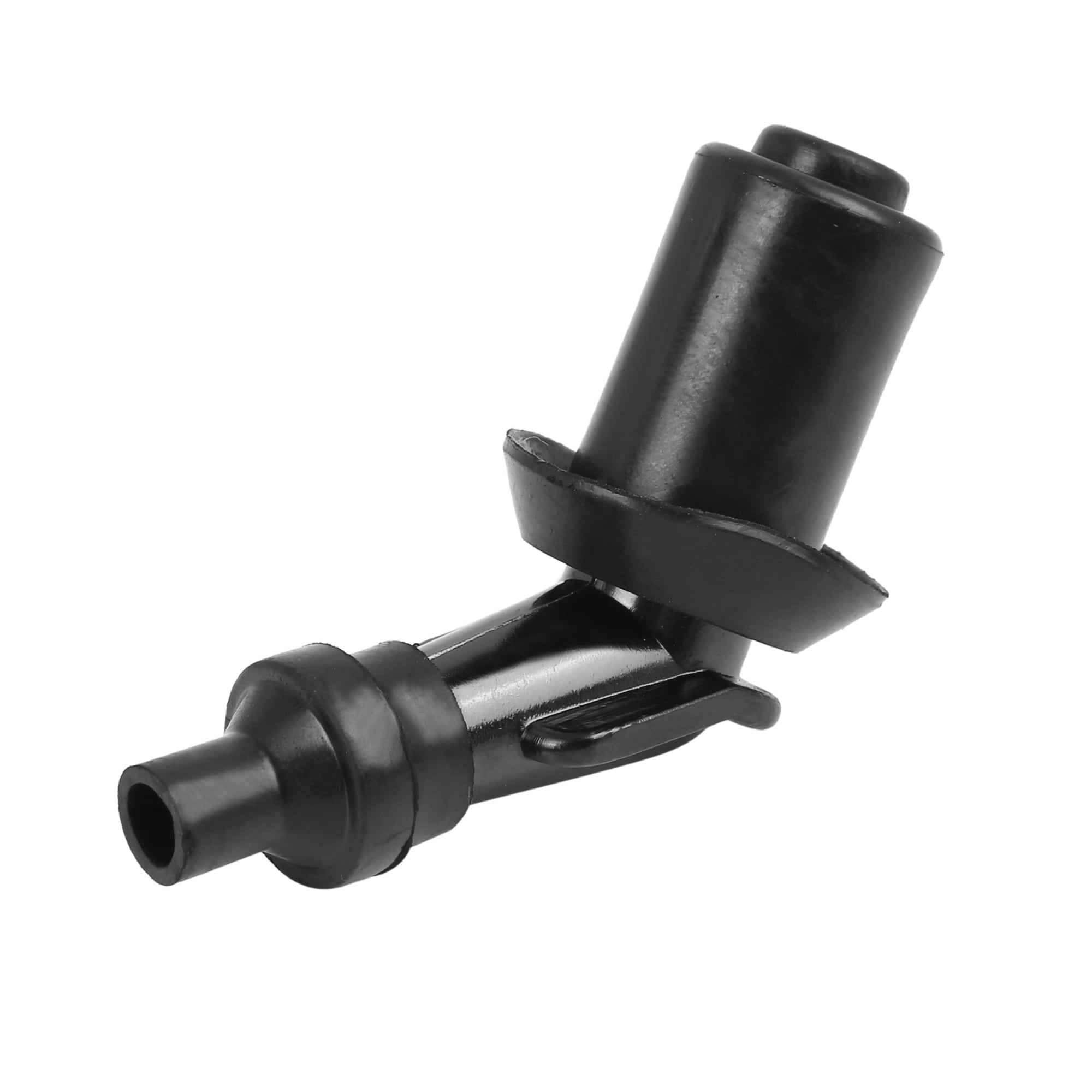 Spark Plug Cap Boot Waterproof Non Resistor Black for Yamaha Jog Gy6-125 Wh125 WH100 ZY125 Motorcycle Scooter Dirt Bike, Size: 3.7x1.44x1.6(Large*W*H)