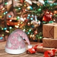 thumbnail image 4 of Cauagu Rabbit And Flower for Adult Christmas Hat,1-Pack Xmas Holiday Hat Santa Hat for Women & Men Festive Headwear Accessories Fit for Christmas/New Year/Party, 4 of 6
