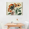 thumbnail image 2 of Orinice Framed Flower Market Posters Wall Art - Floral Poster Botanical Decor Print Vintage Plants Prints Canvas for Living Room Bedroom 16x12in, 2 of 6