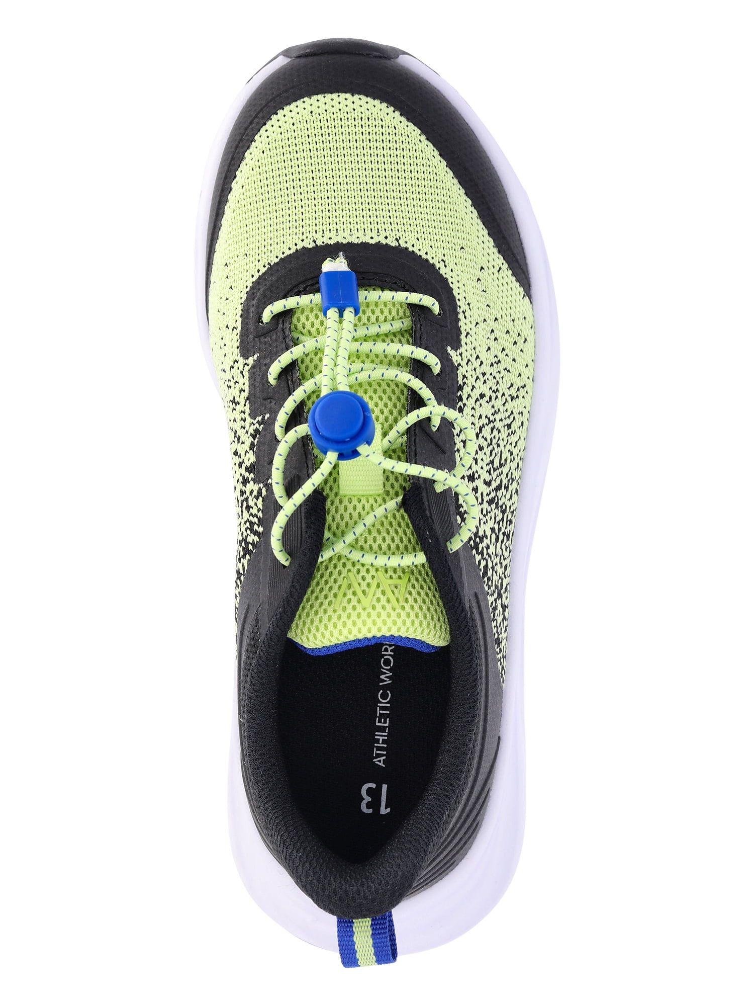 Athletic Works Little and Big Kids Bungee Knit Jogger Sneakers