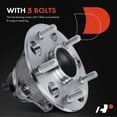 thumbnail image 6 of A-Premium Rear Left or Right Wheel Bearing and Hub Assembly Compatible with Lexus ES300h ES350 Toyota Avalon 2019-2022 Camry 2018-2022 C-HR 2020 RAV4 2019-2020, 6 of 9