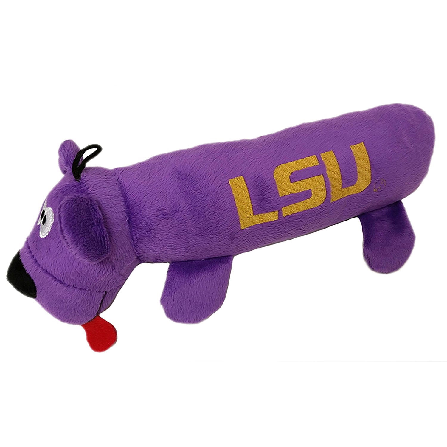 Pets First College LSU Tigers DOG TOY Licensed Tube Toys available in
