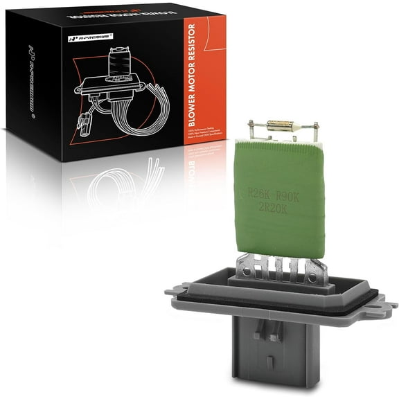 A-Premium HVAC A/C Blower Motor Resistor Replacement for Dodge Durango 2003-2009 Dakota Aspen Manual Temperature Control