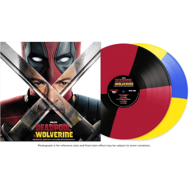 Deadpool & Wolverine Original Motion Picture Soundtrack – Exclusive Limited Edition Yellow Vinyl LP – Collector’s Edition Colored Record