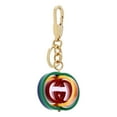 thumbnail image 2 of Gucci Interlocking G Rainbow Keyring Key Chain Handbag Charm, 2 of 2