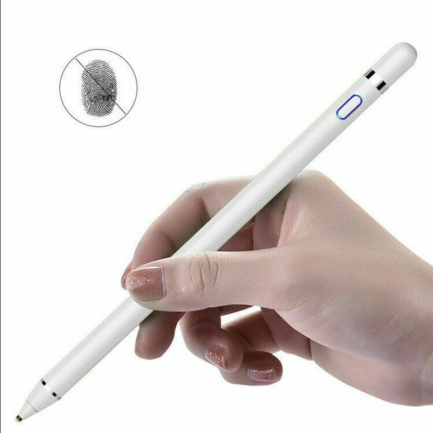 Pencil Stylus For Apple Ipad / Iphone / Samsung Computer Machine Touch Pen  White 