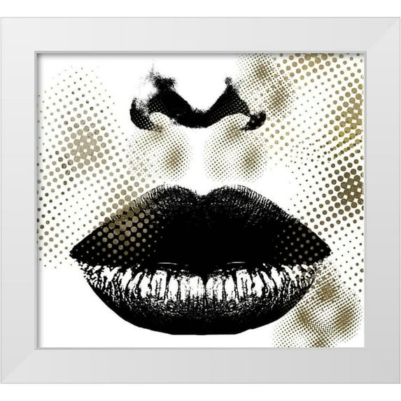 Sommers, Mindy 13x12 White Modern Wood Framed Museum Art Print Titled - Yes Queen