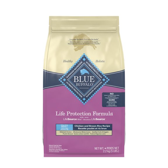 Blue Buffalo Life Protection Formula Small Breed Dry Dog Food Chicken & Brown Rice 2.2kg