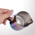 thumbnail image 3 of OULII 1 Pc Stainless Steel Creamer Jug Smooth Surface for Home, 3 of 3