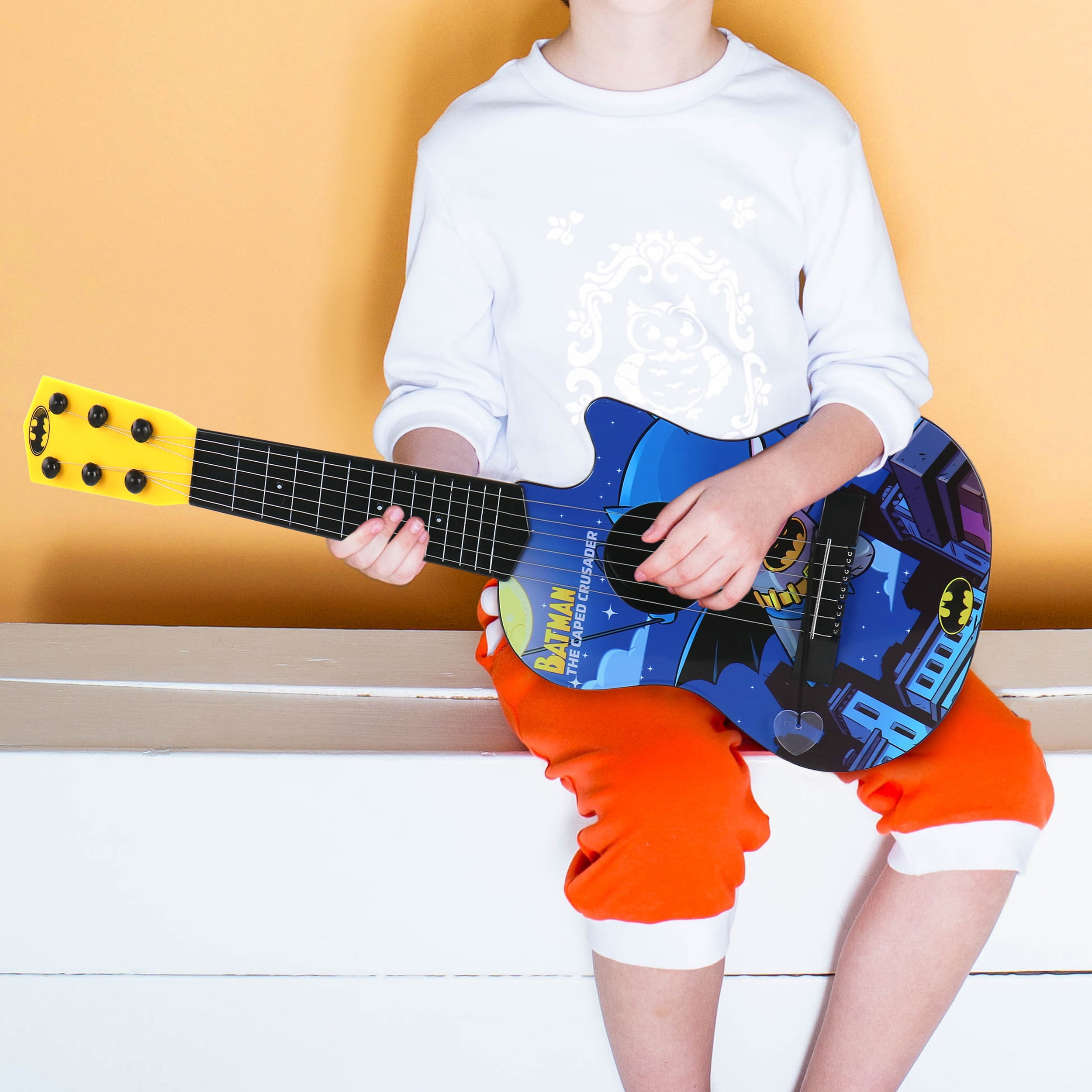 DC Super Friends Batman 21 Inch Mini Guitar in Blue