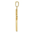 thumbnail image 2 of FB Jewels 14K Two Tone Gold With Rhodium Fancy Cross Pendant, 2 of 4