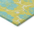 thumbnail image 4 of Addison Rugs Chantille Indoor/Outdoor Transitional Floral Yellow Washable Rectangle Rug, 8' x 10', 4 of 6