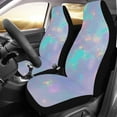 thumbnail image 1 of RYLABLUE Set of 2 Car Seat Covers Color Star Universal Auto Front Seats Protector Fits for Car,SUV Sedan,Truck, 1 of 3