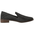 thumbnail image 6 of Lucky Brand  Cahill Slip on Flat Loafer Shoes Collapsable Mule Black Leather (BLACK, 6.5), 6 of 6