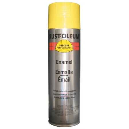 Rustoleum V2143-838 15 Oz Safety Yellow Professional Enamel Spray Paint