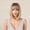 Gold, variant on Clip In Bangs Hairpiece for Women, Synthetic Fake Bangs with Clips for Instant Hairstyle Change(Coffee,One Size)