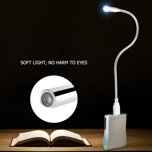 12 Pcs Lampe LED USB,Mini LED Flexible USB,Lampe de Lecture pour