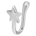 thumbnail image 1 of Clip On Nose Rings For Women Non-Pierced Nose Hoop Ring Adjust Nose Cuff, 1 of 9