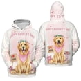 thumbnail image 3 of Happy Mother's Day Golden Retriever Love Dog Mom Heart Flower All Over Print 3D Hoodie Unisex Merch Hoodies Goldens Dog Lover Gifts Idea - 12004, 3 of 6