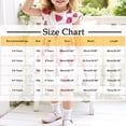 thumbnail image 3 of Cethrio Summer Dresses for Girls 2025, Gifts Cotton Casual Sundresses Holiday Dresses White Size 4 T, 3 of 5