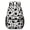 Cow Print Pattern, variant on Cow Print Pattern 17" Waterproof Oxford School Backpacks for Teens, S-Shape Padded Straps, for School, Travel, Hiking, Camping