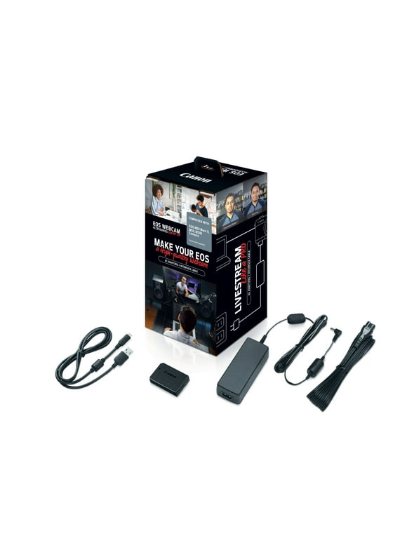 EOS Webcam Accessories Startet Kit for EOS M50 MarkII, M50, M200