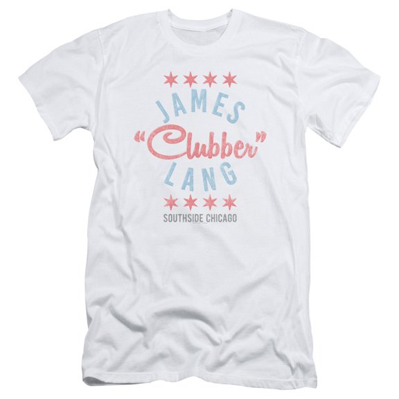 Rocky Iii Clubber Adult 30/1 T-Shirt White