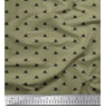 thumbnail image 1 of Soimoi Georgette Viscose Fabric Waves,Fish & Yacht Shirting Decor Fabric Printed Yard 42 Inch Wide, 1 of 1