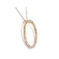 thumbnail image 2 of 1ct Diamond 14K Gold Circle Of Life Pendant New, 2 of 2