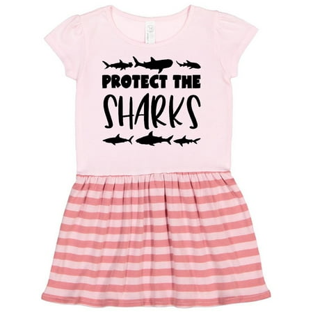 

Inktastic Protect the Sharks Gift Toddler Girl Dress